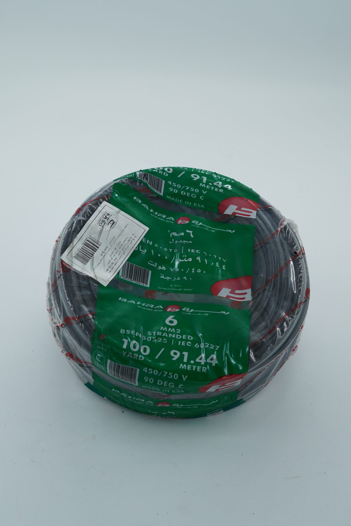 Bahrah NYA 6mm² copper wire with PVC insulation – 100 yards