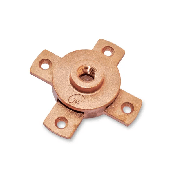 Bahra 15 mm Air Terminal Base with M16 Mount – Compatible with 25 mm Copper Earthing Tape
