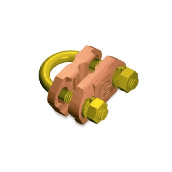 Bahra U Clamp GUV – Earthing Connector for Rod 14.2–25 mm and Cable 16–70 mm