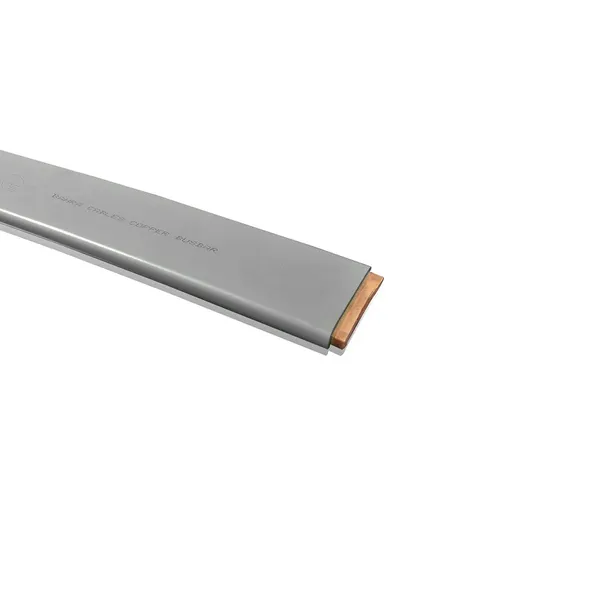 "Bahra 25×3 mm grey PVC insulated copper tape – 50m roll "