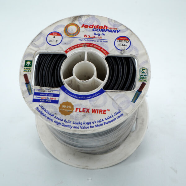 JEDDAH 4mm² flexible copper wire – 100 meters – 1000V