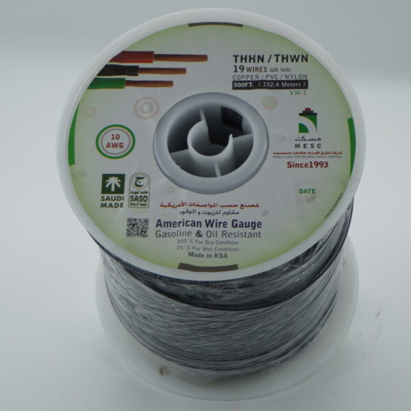 MESC 10AWG Copper Electrical Wire with THHN Insulation
