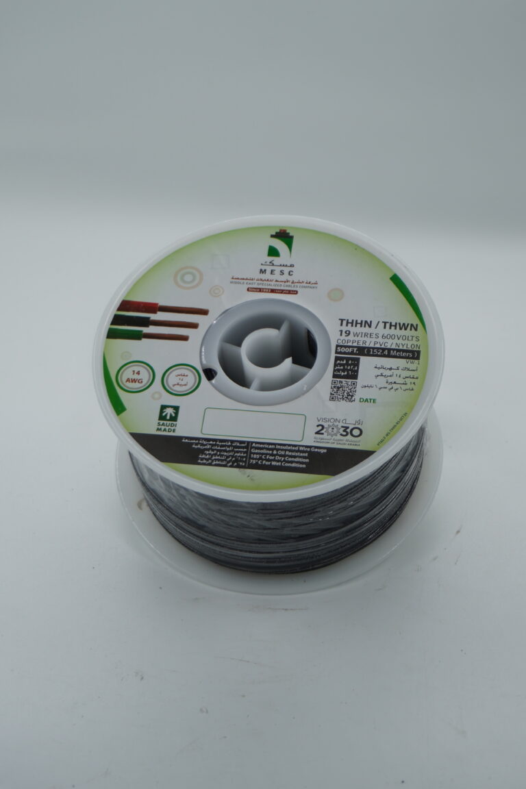 MESC 14AWG copper wire with THHN insulation – 500FT – rated 600V